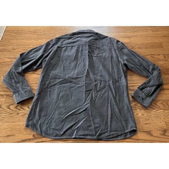 Kuhl Descendr Grey Flannel LS Shirt Mens XL Button Up Flint Oak Hunting Lodge KS - Picture 7 of 11